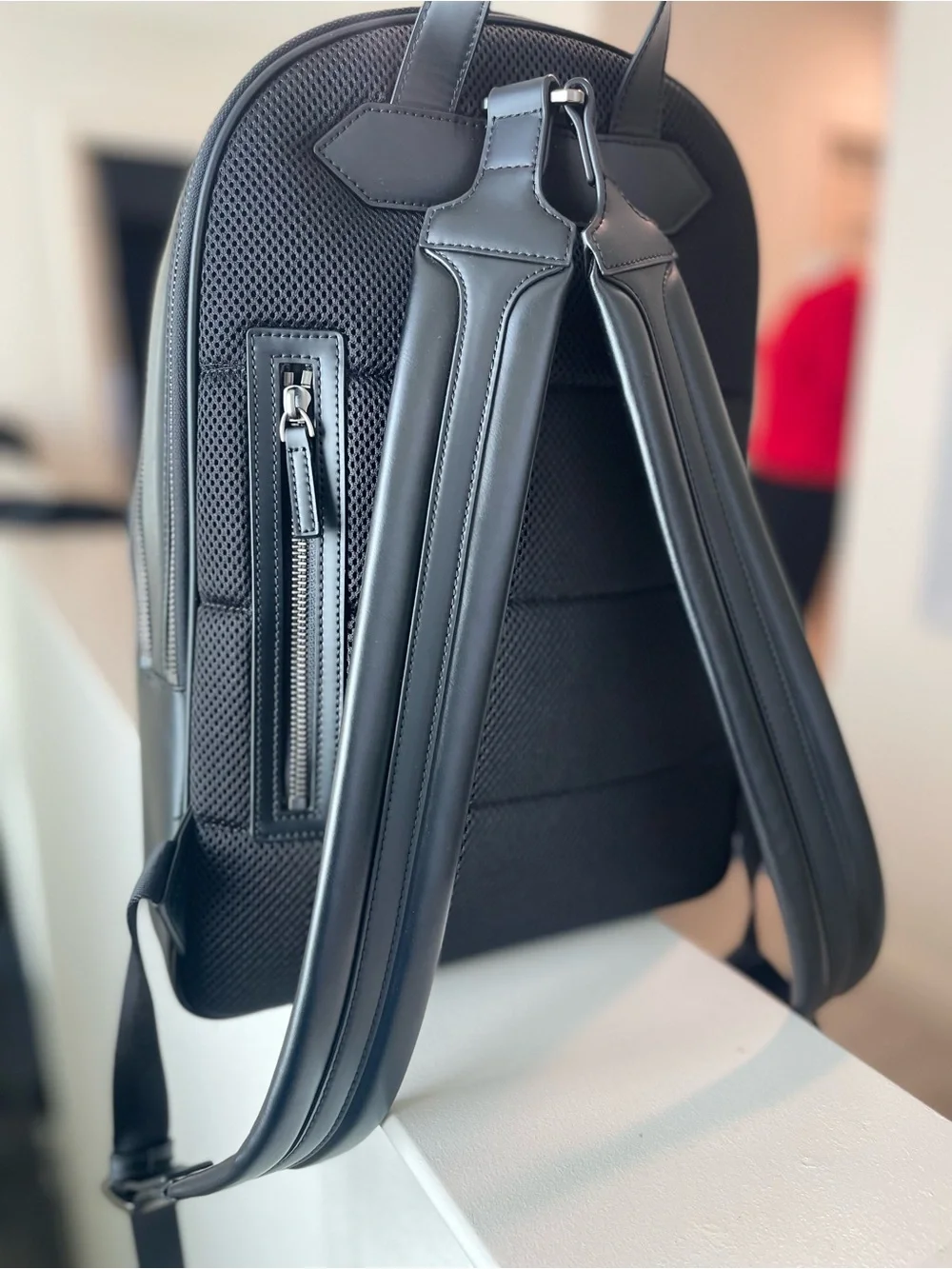 PEDRO  Quilted Front-Pocket  Backpack